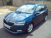 Used Skoda Fabia SE L 2020 Blue Hatchback