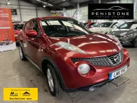 Used Nissan Juke Acenta 115 HP (84 kW) 2011 Red SUV