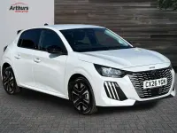 New Peugeot 208 Allure 2026 White Hatchback