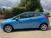 Used Ford Fiesta Zetec 81 HP (59 kW) 2012 Blue Hatchback