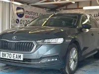Used Skoda Octavia SE L 150 HP (110 kW) 2020 Grey Estate