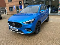 Used MG ZS Exclusive 106 HP (77 kW) 2021 Blue SUV
