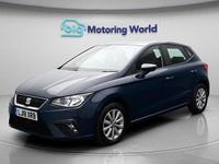 Used Seat Ibiza SE 95 HP (69 kW) 2018 Blue Hatchback