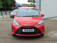 Used Toyota Yaris 107 HP (78 kW) 2019 Red Hatchback