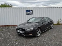 Used Audi A5 S-Line 245 HP (180 kW) 2014 Grey Coupe