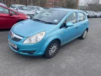 Used Vauxhall Corsa S 64 HP (47 kW) 2010 Blue Hatchback