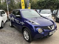 Used Nissan Juke S 115 HP (84 kW) 2018 Blue SUV