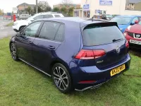 Used VW Golf VII R-line Edition 150 HP (110 kW) 2020 Blue Hatchback