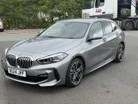 Used BMW 118 M Sport 134 HP (98 kW) 2024 Grey Hatchback