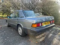 Used Mercedes 190 109 HP (80 kW) 1990 Grey Sedan