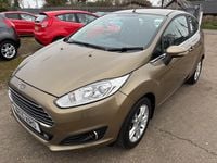 Used Ford Fiesta Zetec 2015 Brown Hatchback