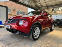 Used Nissan Juke S 117 HP (86 kW) 2013 Red SUV
