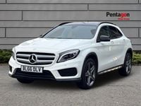 Used Mercedes GLA250 AMG line 211 HP (155 kW) 2017 White SUV