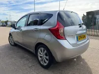 Used Nissan Note Acenta Premium 98 HP (72 kW) 2014 Silver Hatchback
