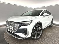 Used Audi Q4 Sportback e-tron S-Line 82 kW (112 HP) 2022 White SUV