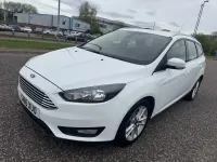 Used Ford Focus Zetec 120 HP (88 kW) 2016 White Estate