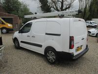 used Peugeot Partner 750 S 1.6 BlueHDi 100 LWB Van NO VAT VERY LOW MILEAGE