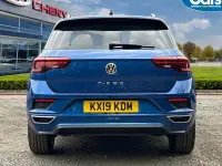 Used VW T-Roc R-line 150 HP (110 kW) 2019 Blue SUV