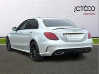 Used Mercedes C220 AMG line 191 HP (140 kW) 2021 Silver Sedan
