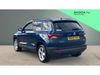 Usado Skoda Karoq SE 116 HP (85 kW) 2019 Azul SUV