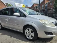 Used Vauxhall Zafira 140 HP (102 kW) 2010 Silver MPV
