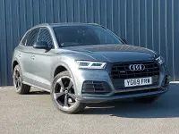 Used Audi Q5 Black Edition 190 HP (139 kW) 2020 Grey SUV