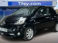 Used Toyota Aygo 68 HP (50 kW) 2014 Black Hatchback
