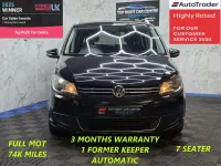 Used VW Touran SE 140 HP (102 kW) 2013 Black MPV