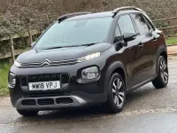 Used Citroën C3 Aircross Feel 80 HP (58 kW) 2018 Black SUV