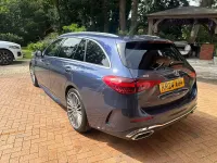 Used Mercedes C300 AMG Line Premium 2024 Blue Estate