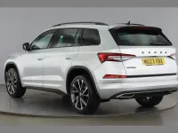 Used Skoda Kodiaq SportLine 150 HP (110 kW) 2023 Brilliant silver metallic SUV