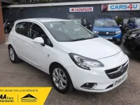 Used Vauxhall Corsa SRi 2015 White Hatchback