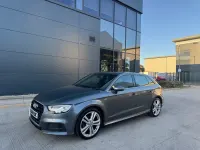 Used Audi A3 Sportback S-Line 150 HP (110 kW) 2019 Grey Hatchback