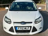 Used Ford Focus Zetec 2012 White Hatchback