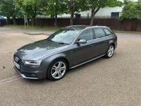 Begagnad Audi A4 S-Line 2015 Grå Kombi