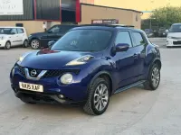 Used Nissan Juke Tekna 110 HP (80 kW) 2015 Blue SUV