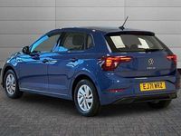 Used VW Polo Life 80 HP (58 kW) 2021 Blue Hatchback