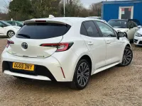 Used Toyota Corolla Design 2019 White Hatchback