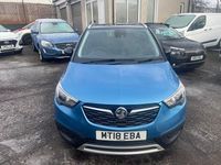 Used Vauxhall Crossland X Elite 81 HP (59 kW) 2018 Blue SUV