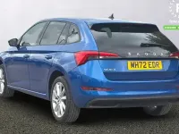 Used Skoda Scala SE L 110 HP (80 kW) 2023 Blue Hatchback