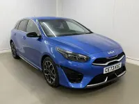 Used Kia Ceed GT-Line 2024 Blue Hatchback