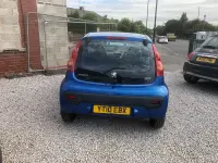 Used Peugeot 107 68 HP (50 kW) 2010 Blue Hatchback