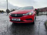 Used Vauxhall Astra Design Edition 2017 Red Hatchback