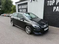 Used Mercedes B200 AMG Line Premium 136 HP (100 kW) 2017 Black Hatchback