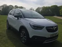 Used Vauxhall Crossland X Elite 120 HP (88 kW) 2020 White SUV
