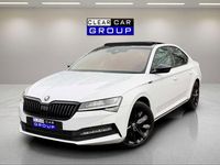 Used Skoda Superb SportlinePlus 190 HP (139 kW) 2020 White Hatchback