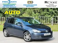 Used VW Golf VI SE 105 HP (77 kW) 2009 Blue Hatchback