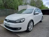 Used VW Golf VII GT 140 HP (102 kW) 2012 White Hatchback