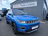 Begagnad Jeep Compass Limited 170 HK (125 kW) 2018 Blå SUV