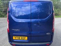Käytetty Ford Transit Custom Limited 130 HP (95 kW) 2018 Sininen Van
